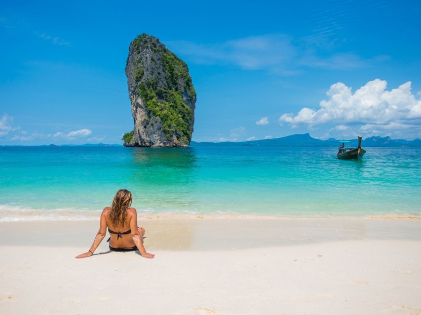 Krabi: 4 Islands Day Trip by Speedboat Including Lunch Box - Poda Island, the main beach break
