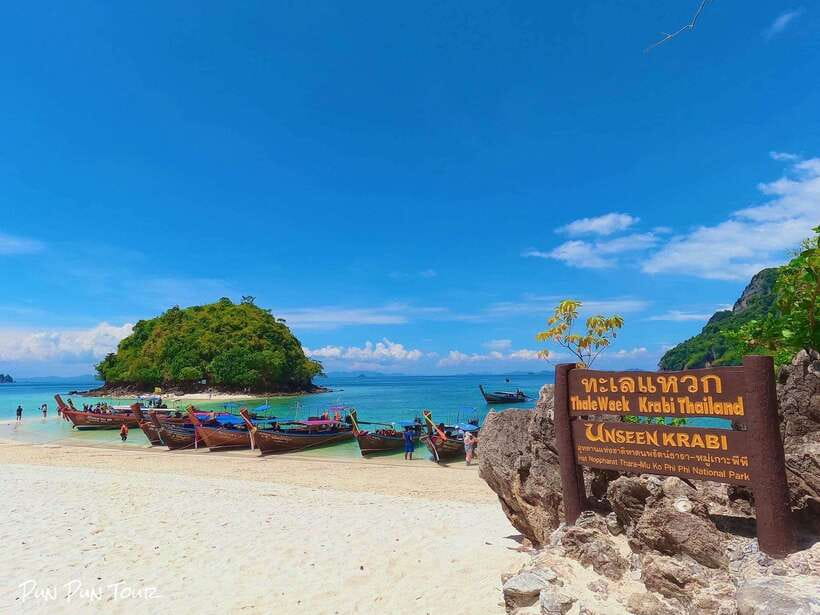 Krabi: 4 Islands Longtail Boat Tour with Lunch - Early pickup and the ride to the islands
