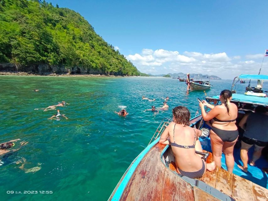 Krabi: 4 Islands Snorkeling Tour by Longtail Boat - Snorkeling behind Chicken Island
