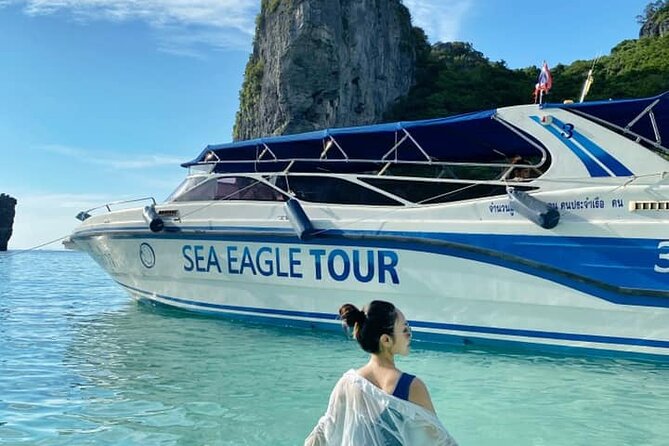 Krabi 4 Islands Speedboat Tour Snorkeling and Beach Lunch - Thale Waek and the sandbar shaped by the tide