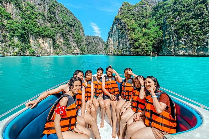 Krabi 4 Islands Speedboat Tour Snorkeling and Beach Lunch - Chicken Island for 40 minutes of snorkeling
