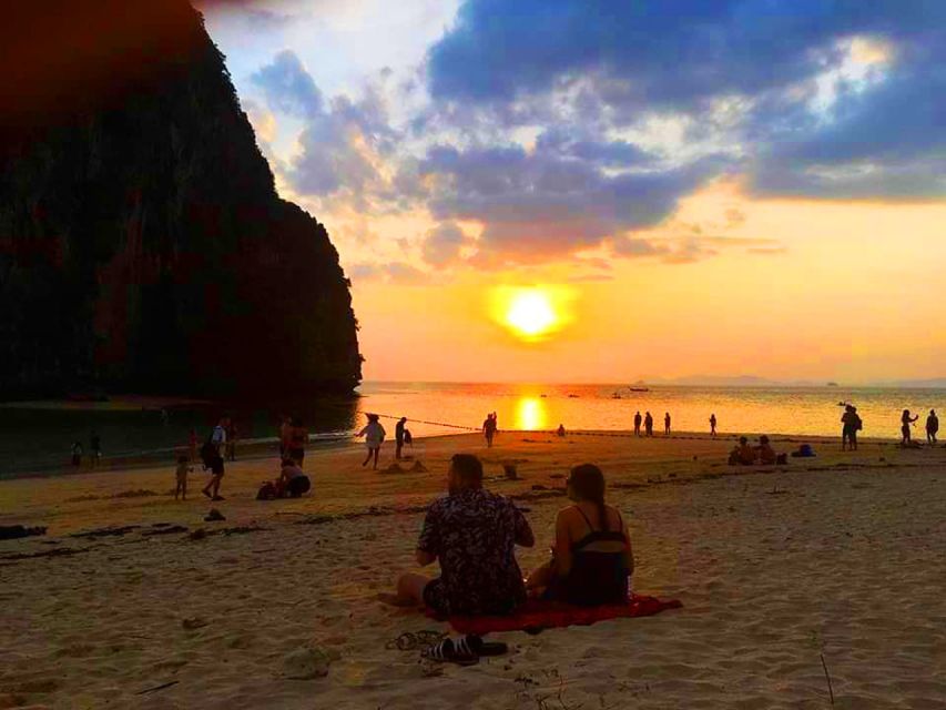 Krabi: 4 Islands Sunset Longtail Boat Tour with BBQ Dinner - Starting from Krabi, Ao Nang, or Railay