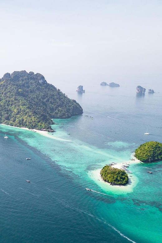 Krabi: 4 Islands & Thale Waek's Sandbar Tour By Speedboat - Chicken Island for snorkeling and photos