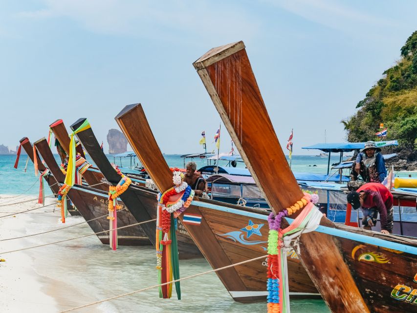 Krabi: 4 Islands Tour by Longtail Boat & Thai Buffet Lunch - From your hotel to Nopparat Thara Pier