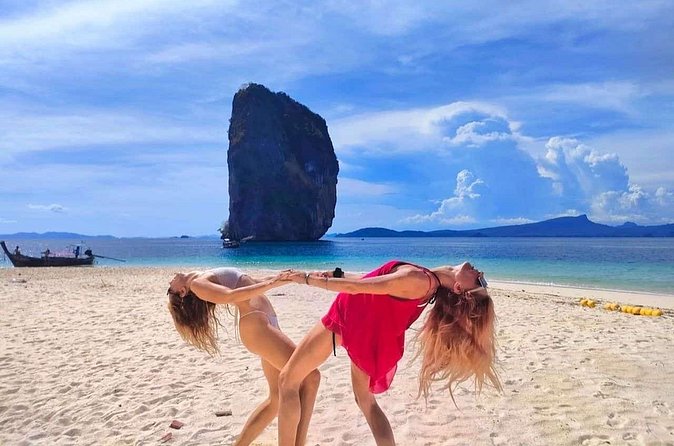 Krabi 7 Islands by Longtail Boat Sunset Dinner - Taming Island and the second swim