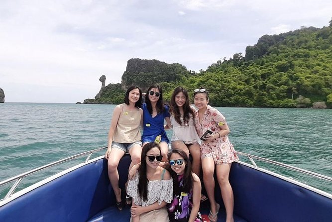 Krabi 7 Islands Snorkeling and Sunset Tour by Speedboat - Railay Beach brings the sunset and dinner
