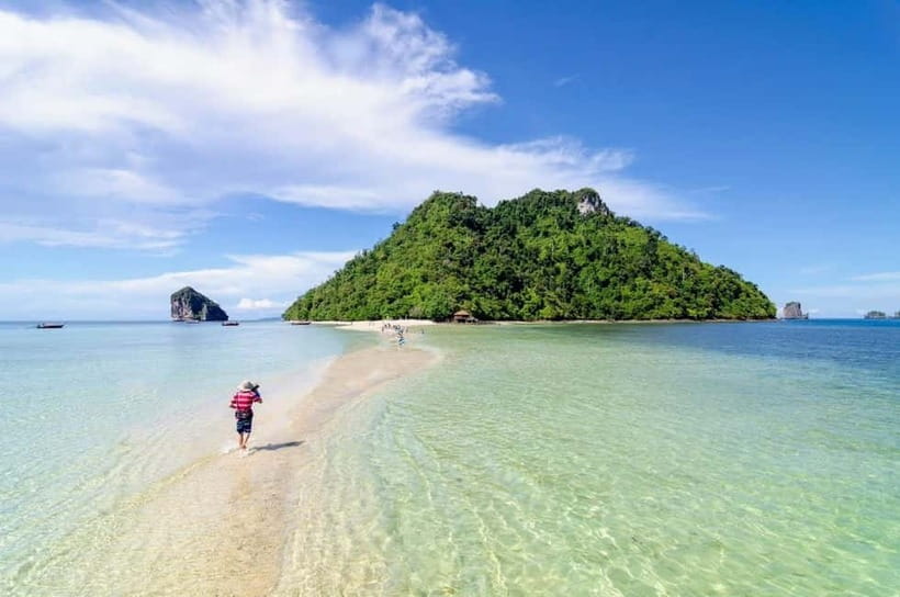 Krabi: 7 Islands Speedboat Magic to Twilight Treasures - Chicken Island and the Koh Tup sandbar