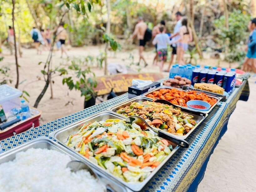 Krabi: 7 Islands Sunset Tour with Buffet Dinner & Snorkeling - Ma Tang Ming and the rhythm of island hopping