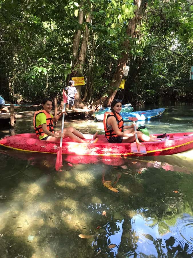 Krabi: Amazon Klong Srakaew Kayaking With Lunch - First impressions of the shaded canal