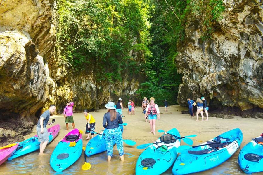 Krabi: Ao Thalane Mangrove Kayaking with Extras - Ao Thalane Pier: a simple start and useful briefing