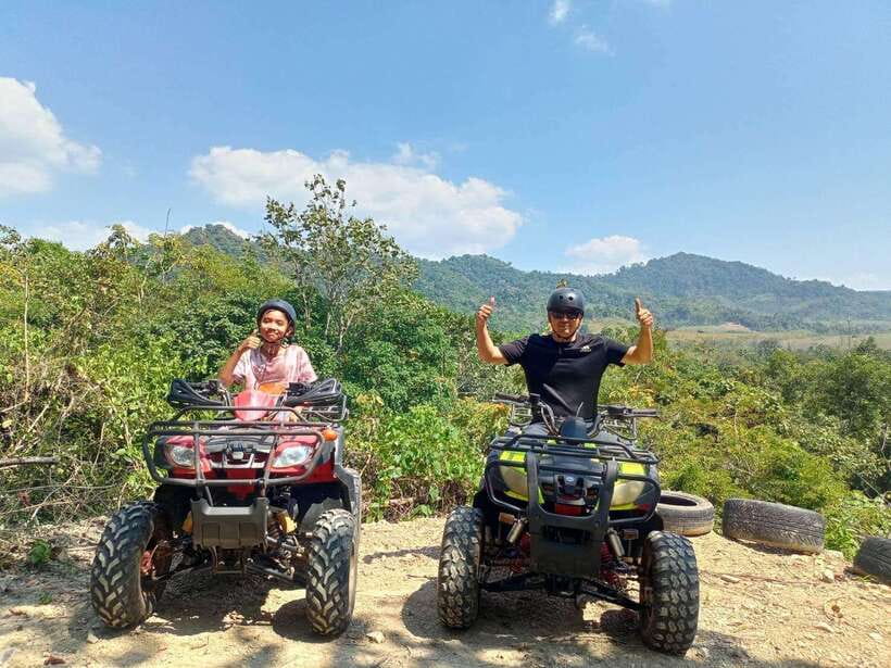 Krabi ATV Extreme Experience with Transfer and Adventure - Solo or tandem riding: pick the right setup