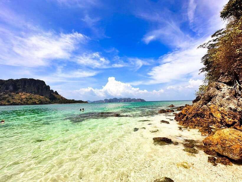 Krabi:Day Trip 4 Islands by Premium Longtail Boat with Lunch - Phra Nang Cave Beach and the princess spirit house