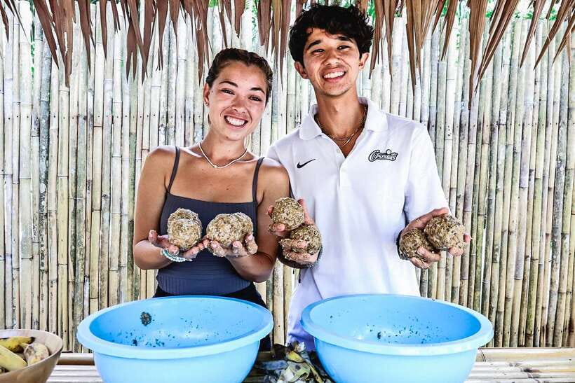 Krabi: Elephant Feeding Program - Rain or shine at the shelter