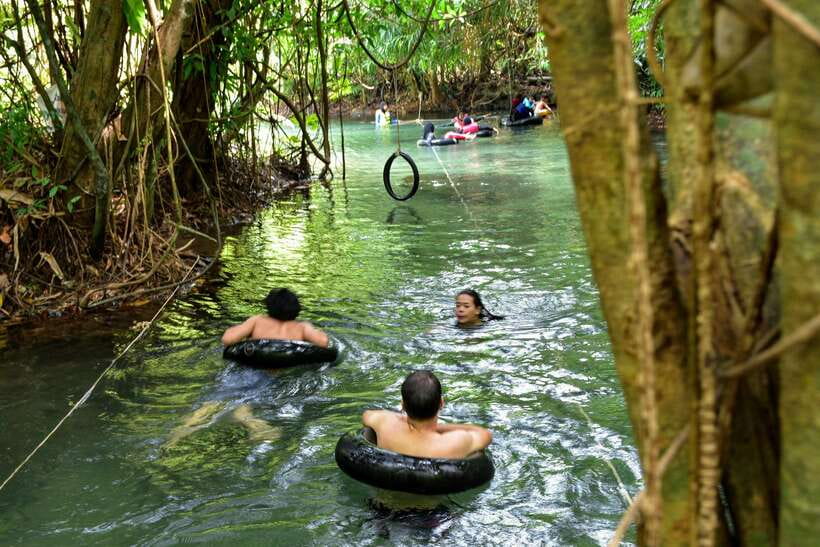 Krabi: Emerald Cool-Down & Kayak Odyssey in Din Daeng Canyon - Monkey Beach, the mangrove forest, and Ko Ha