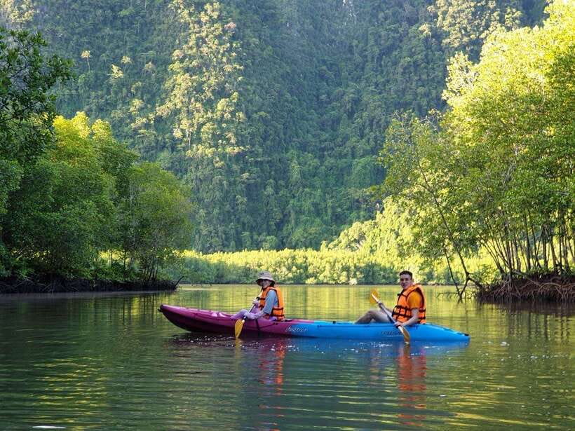 Krabi: Emerald Cool-Down & Kayak Odyssey in Din Daeng Canyon - What to bring for a wet half-day