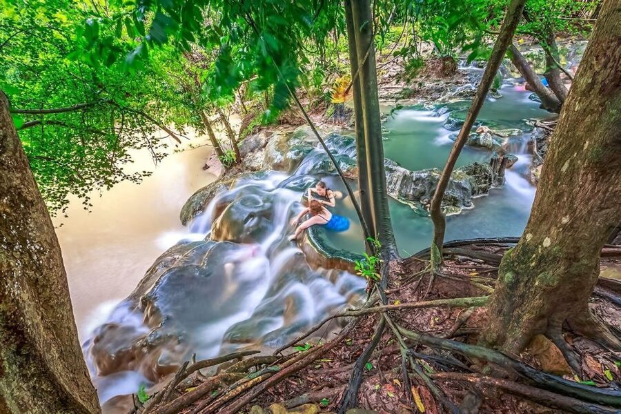 Krabi: Emerald Pool and Hot Springs Waterfall Half-Day Trip - Walking through Khao Phra Bang Khram Nature Reserve