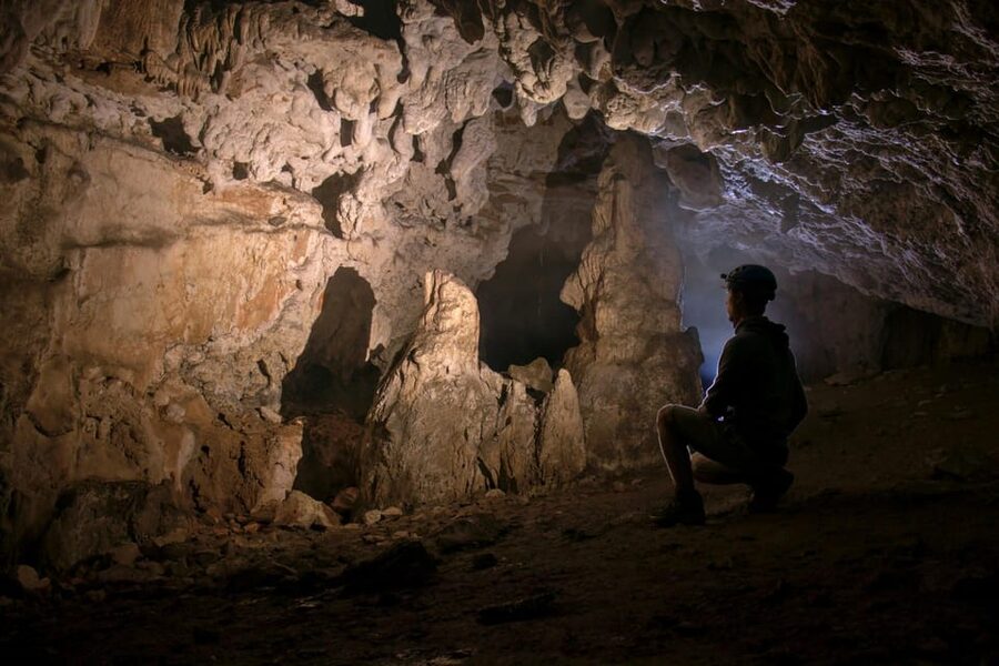 Krabi: Explore Tham Khlang Cave and Blue Lagoon Adventure - Inside Tham Khlang Cave for 1 to 1.5 hours