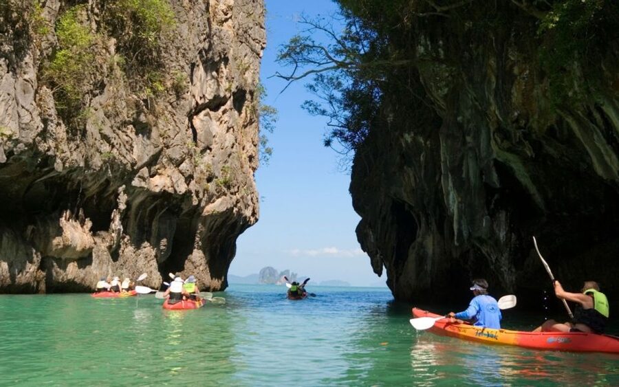 Krabi: Guided Kayaking Tour at Ao Thalane - Wildlife without a noisy crowd