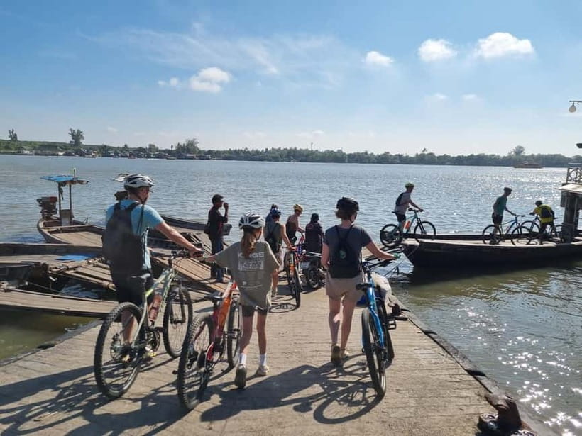 Krabi: Half-Day Koh Klang Culture Cycling Tour with Transfer - Crossing The Krabi River By Long-Tail Boat