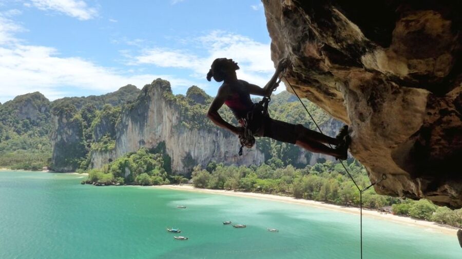 Krabi: Half-Day Rock Climbing at Railay Beach - What the climbing feels like on the wall
