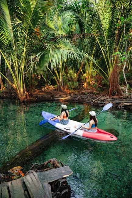 Krabi: Hidden Mirror Lake Kayak, Swim & Easy Nature Activity - Choosing the one-hour Thai oil massage