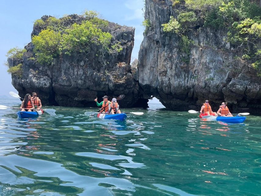 Krabi: Hong Island Tour by Longtail Boat with Kayak Option - The 360-degree viewpoint