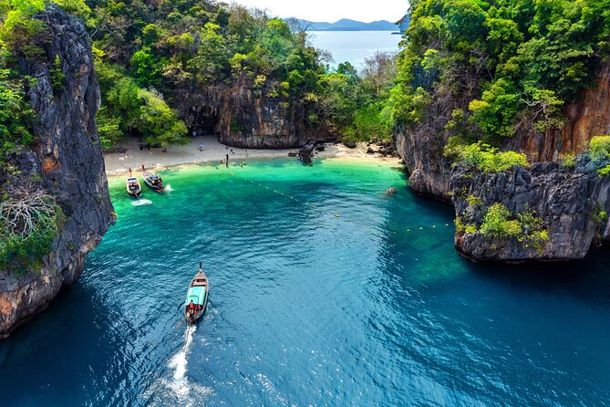 Krabi Hong Island Tour: Charter Private Long-tail Boat - Ao Nam Mao Pier and the long ride south