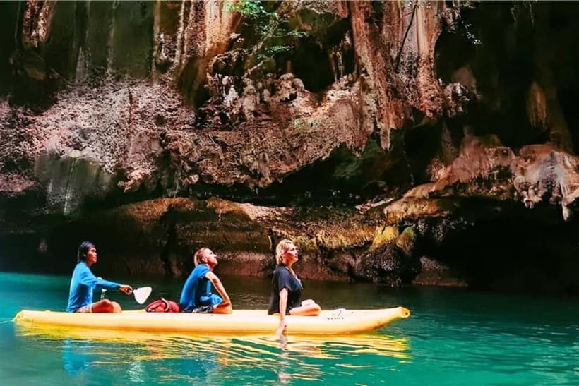 Krabi: Hong Island with Kayaking by speedboat - Kayaking around Hong Island