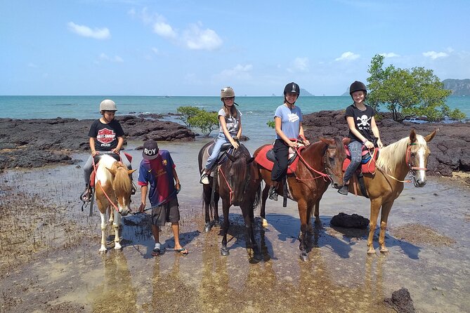 Krabi Horse Riding at The Beach - The extra horse-swimming option at 1,500 THB