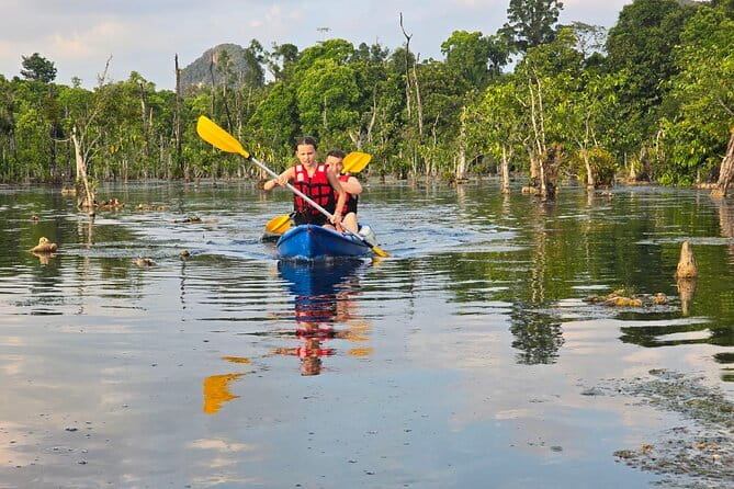 Krabi: Jurassic Jungle Kayak and Phra Nang Cave Beach Tour - Key points at a glance