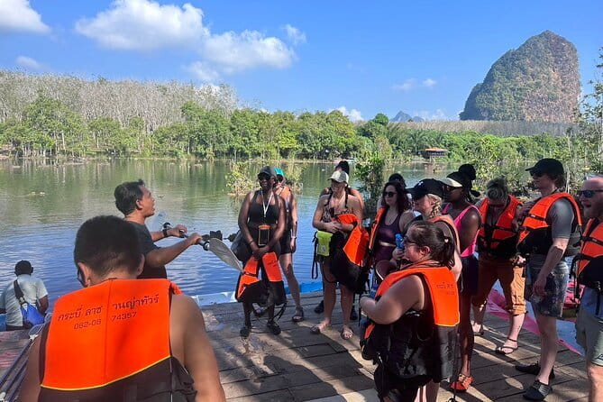 Krabi: Jurassic Jungle Kayak and Phra Nang Cave Beach Tour - Thai lunch before the coast