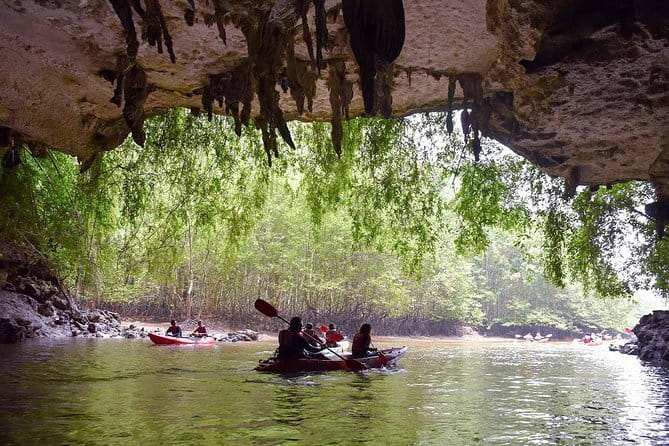 Krabi: Jurassic Jungle Kayak and Phra Nang Cave Beach Tour - Inside Diamond Cave, Tham Phra Nang Nai