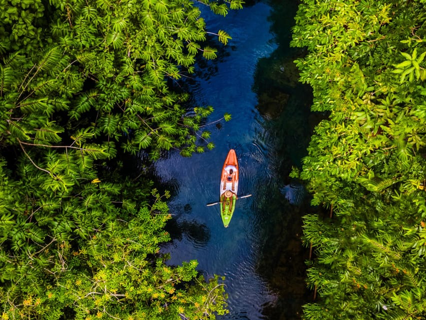 Krabi: Kayak Adventure through Ao Thalane Mangrove Forest - Limestone canyons and the Crocodile Cave stop