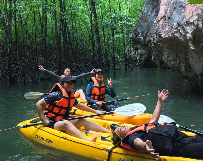 Krabi: Kayak Adventure through Ao Thalane Mangrove Forest - A swim, fruit, and the practical finish