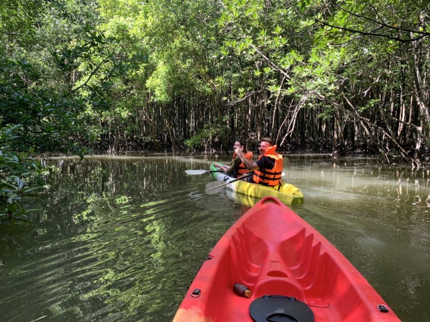 Krabi: Kayak in Mangrove Forest with Meal Aonang - Getting ready beside the mangroves