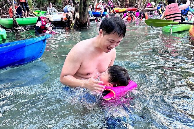 Krabi Kayaking and Swimming Clong Rood - Swimming in Klong Nam Sai