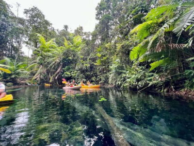 Klong Root (Crystal lake) Kayaking tour