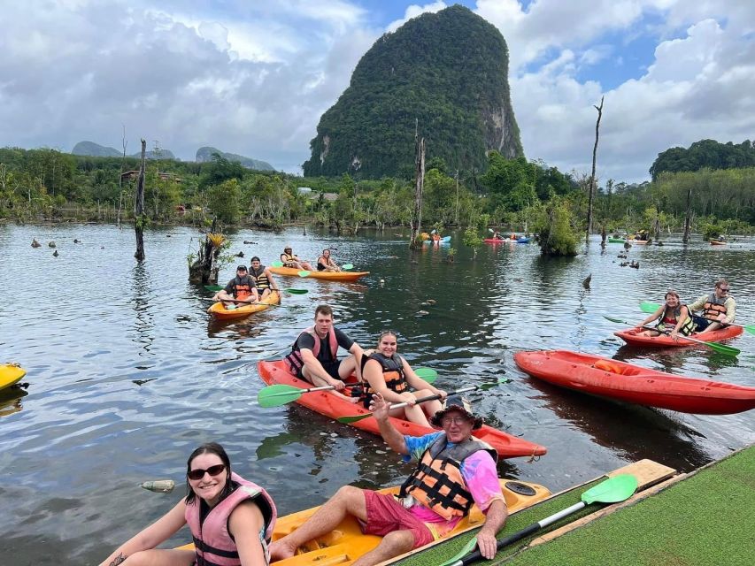 Krabi: Klong Root Kayaking Viewpoint,Fish Feeding and more - Pineapple farm and the extra program choices