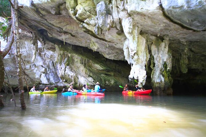 Krabi Mangrove Sunset Kayak Trip at Ao Thalane - Canyons, caves, and limestone walls