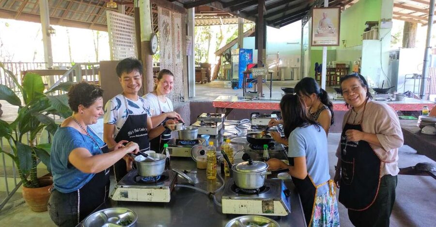 Krabi: Morning/Afternoon Thai Cooking Class at Ya's Cookery - Booking, cancellation, and timing