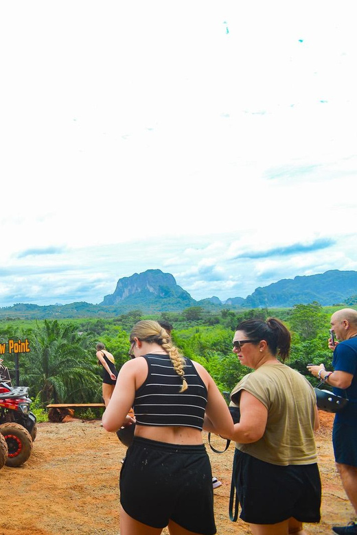 Krabi: Nature View Point Off-Road ATV Adventure - The uphill tracks and muddy sections