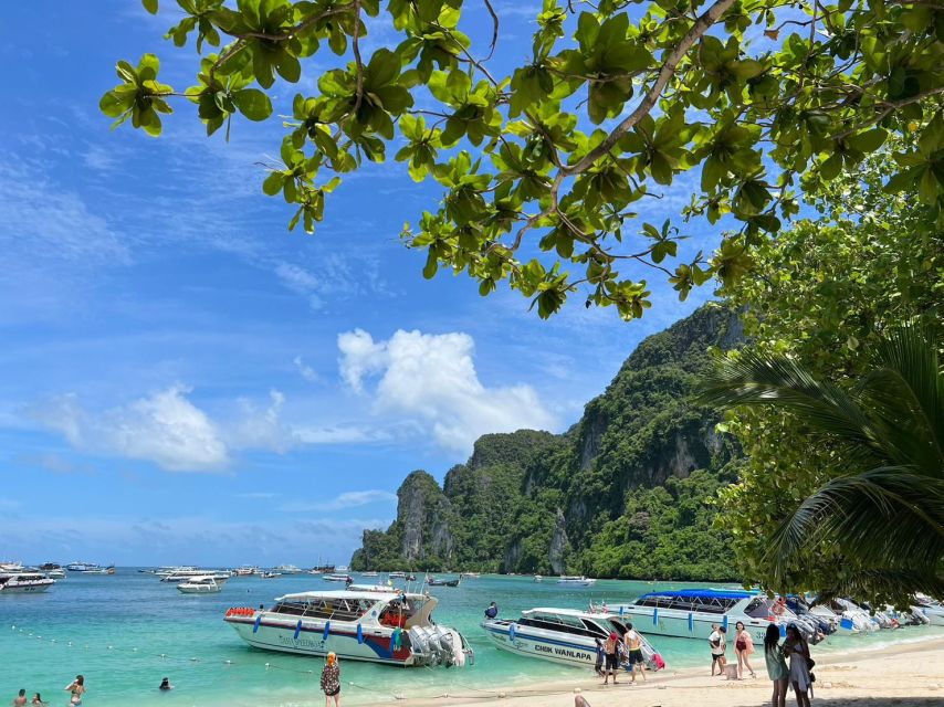 Krabi: One Day Phi Phi Island by speed boat ( Join ) - An early start from Krabi to the open sea