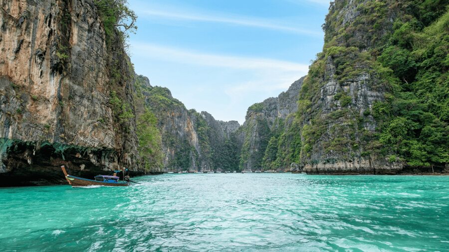 Krabi Phi Phi & Bamboo Island One Day Tour By Speed Boat - Viking Cave explains a famous Phi Phi product