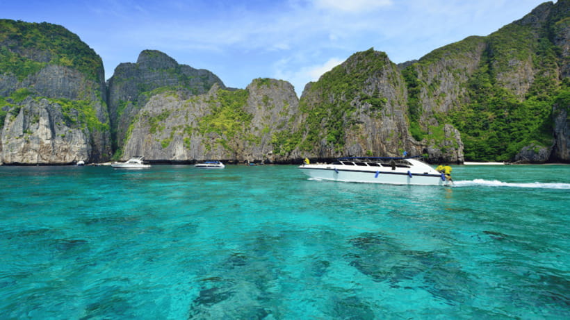 Krabi Phi Phi & Bamboo Island One Day Tour By Speed Boat - Hin Pae brings open-sea snorkeling