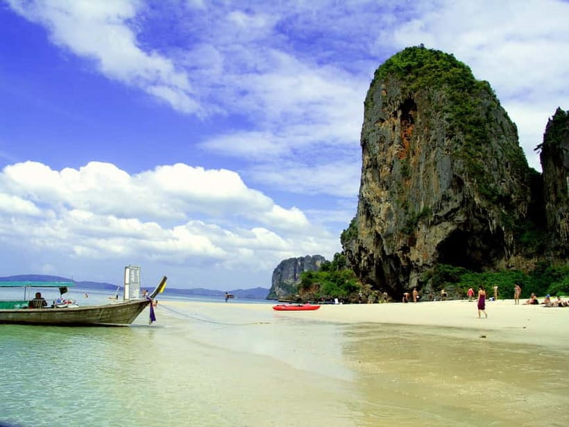 Krabi: Railay Beach & Caves + Jurassic World : Rebirth Sites - Railay West and the movie scenery