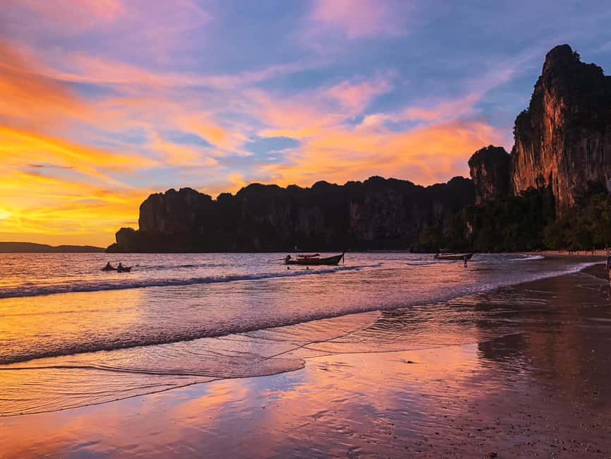 Krabi: Railay Sunset and Bioluminescent Plankton Tour - Key points to know before booking