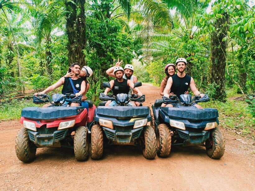 Krabi: Saitai Mountain Tail ATV Adventure - Leaving the beach for Saithai Mountain