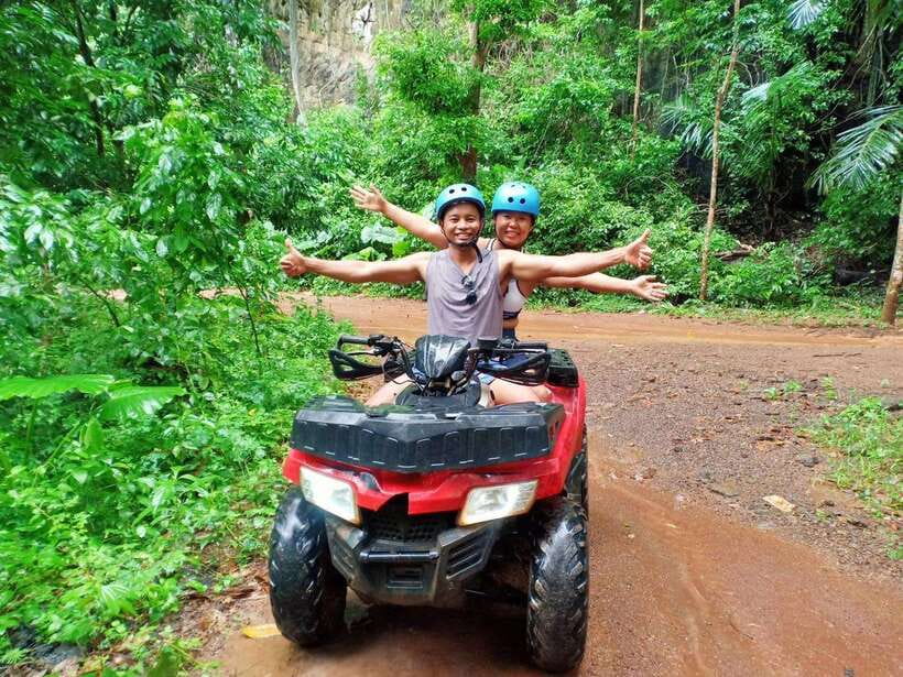 Krabi: Saitai Mountain Tail ATV Adventure - Safety briefing, helmet fitting, and a clear start