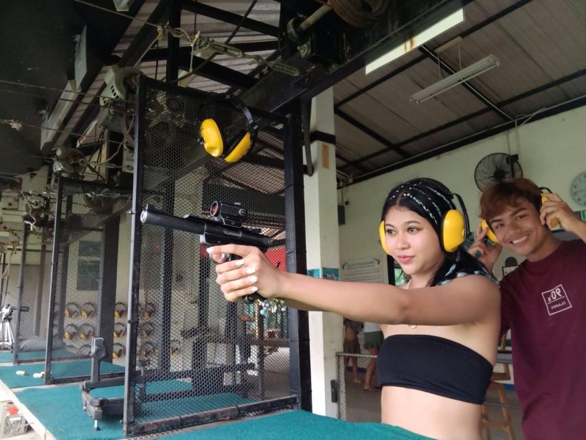 Krabi shooting range (9mm GLOCK17 10 bullet) - Ten bullets, $33, and the real value