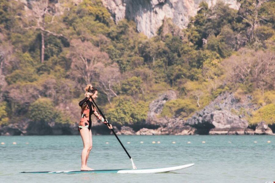 Krabi: Stand Up Paddle Board Rental Ao Nang Beach - What this Krabi paddle board rental is really like